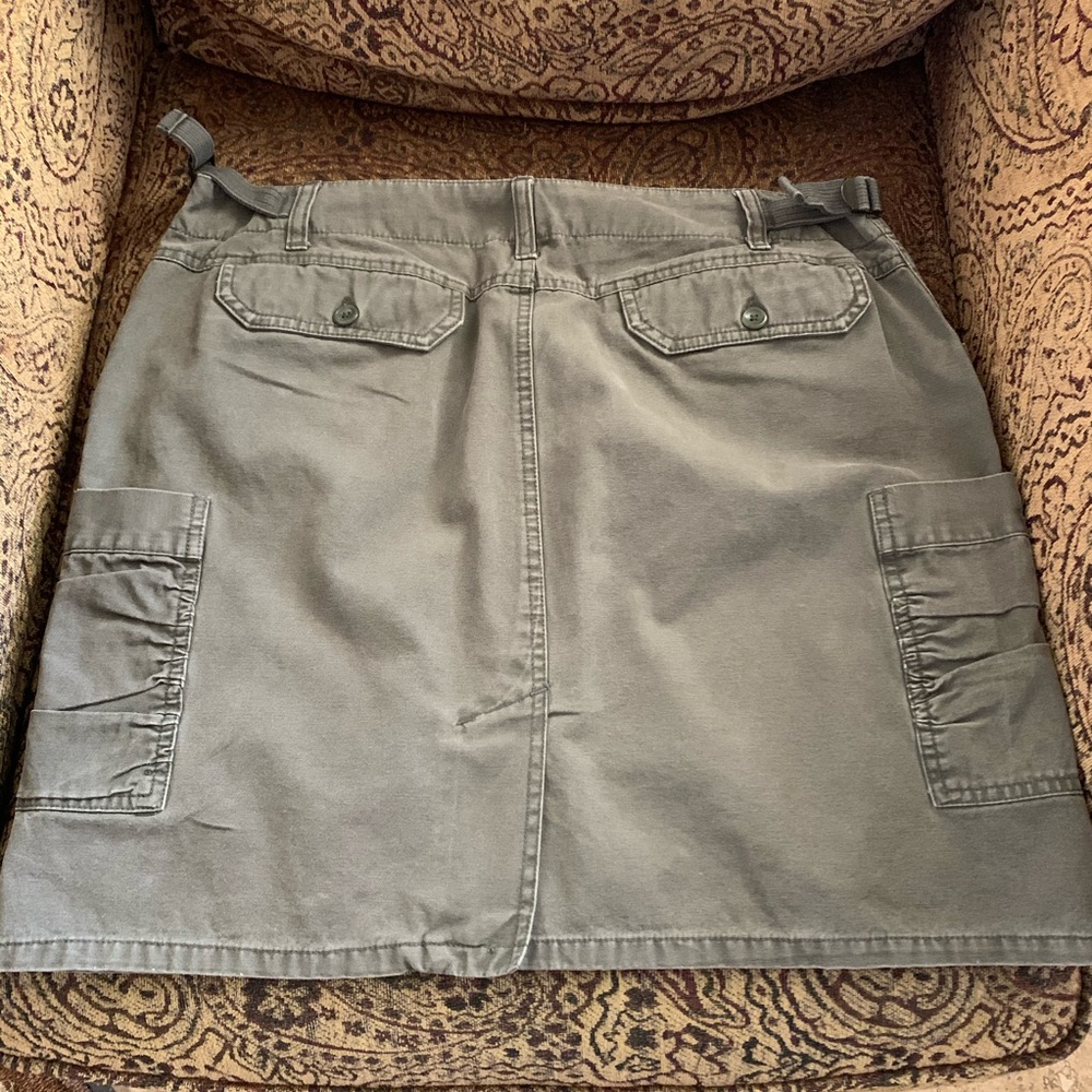 Old Navy Army Green Mini Skirt - Picture 2 of 3
